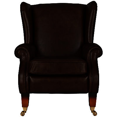 Parker Knoll Marlow Push Back Recliner Semi-Aniline Leather Armchair Dallas Dark Brown Parker Knoll Marlow Push Back Recliner Semi-Aniline Leather Armchair Dallas Dark Brown